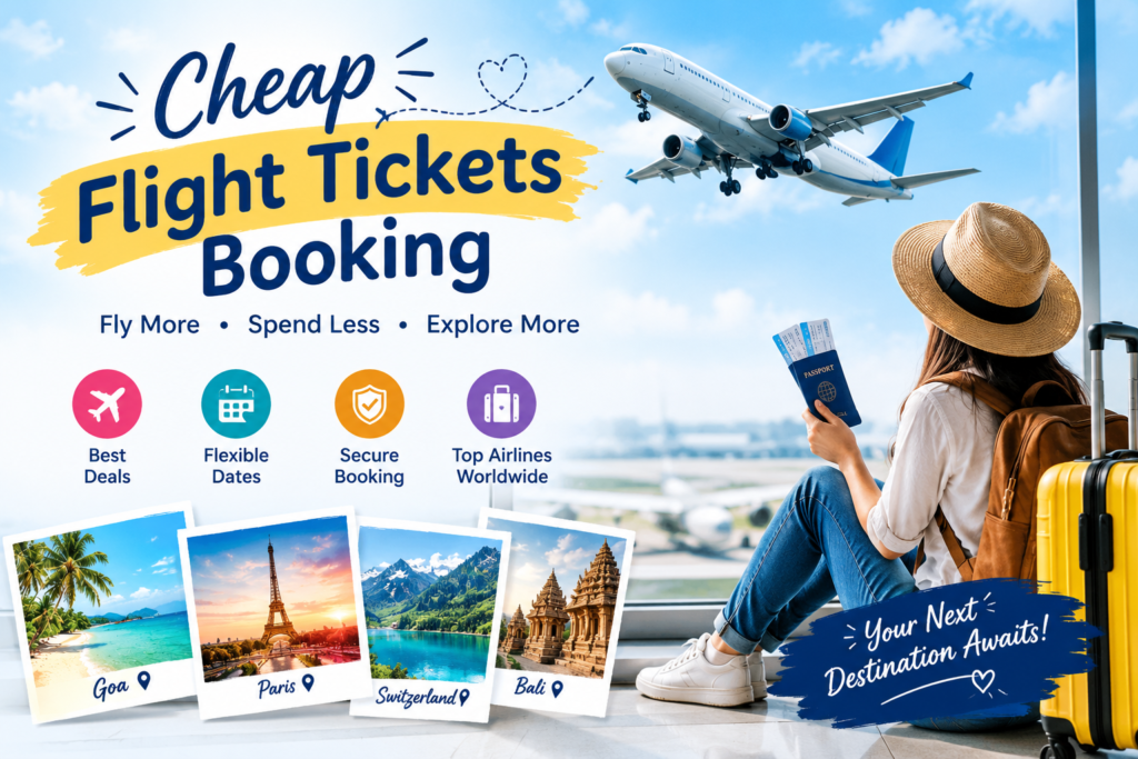 Cheap Flight Tickets Booking